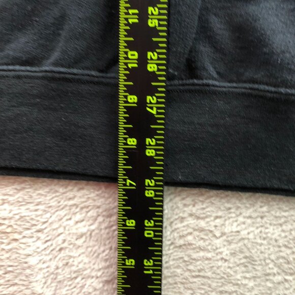 Fruit Of The Loom Men Sweatshirt Size Crewneck Long Sleeve Pullover Black Casual - Picture 5 of 13